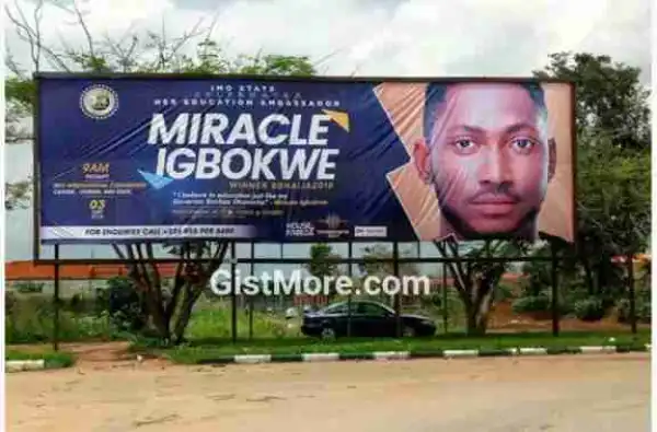 BBNaija Winner, Miracle
